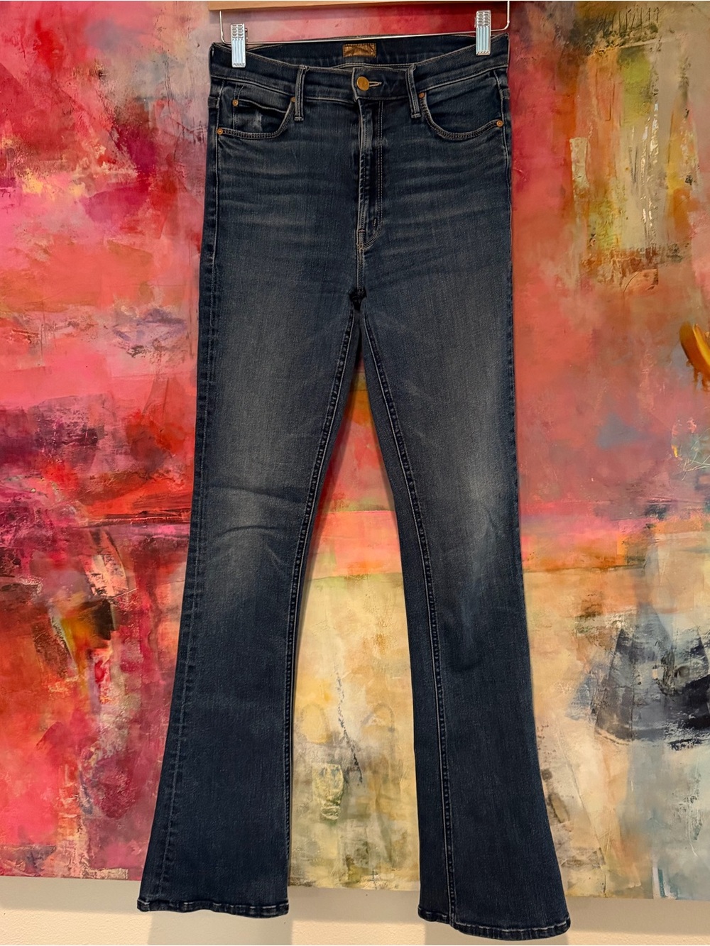 MOTHER Dark Wash Bootcut Jeans